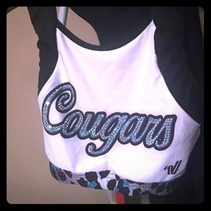 Cougars sports bra